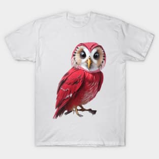 Kawaii Owl Bird T-Shirt